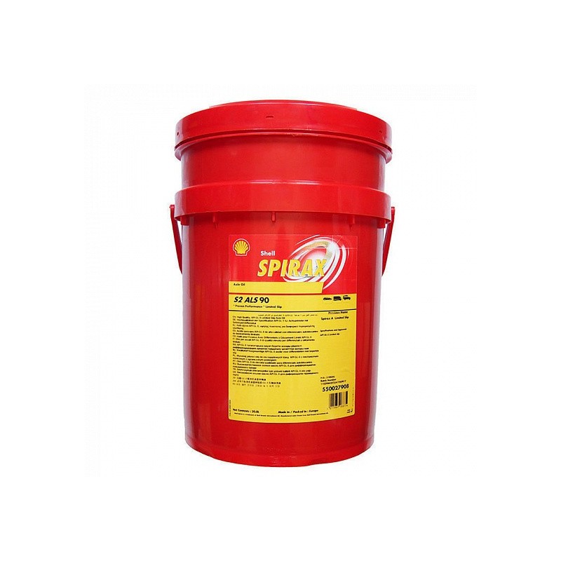 Масло трансмиссионное SHELL Spirax S2 ALS 90 20л.